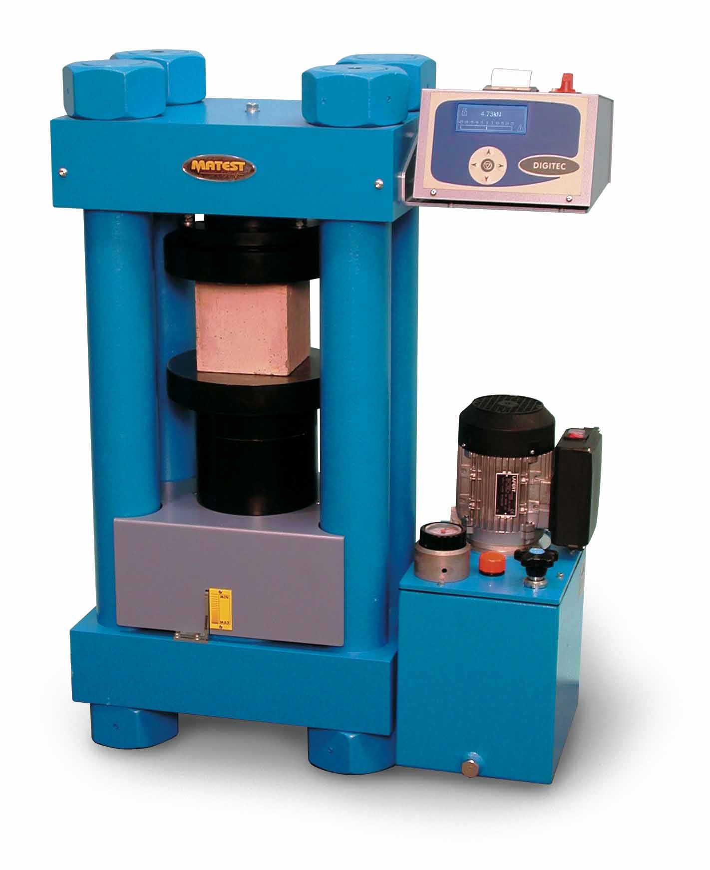  CONCRETE COMPRESSION MACHINE, 3000 kN, MOTORIZED, DIGITEC